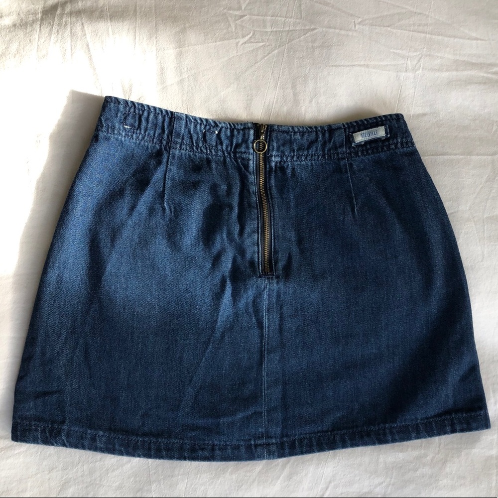 Brandy Melville denim mini skirt
